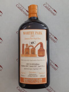 Rum Worthy Park Jamaica Habitation Velier lt 0.70
