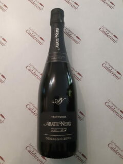 Spumante Dosaggio Zero Trento DOC Abate Nero lt 0.75