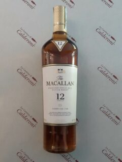 Whisky Single Malt Sherry Oak Cask 12 Anni Macallan lt 0.70