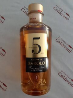 Grappa Barolo Invecchiata 5 Anni Distilleria Sibona lt 0.50